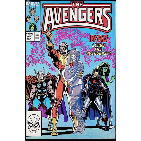 Marvel 4x Comic Lot The Avengers 214 281 292 294 Spider-Man Ghost Rider She-Hulk - Picture 5 of 9